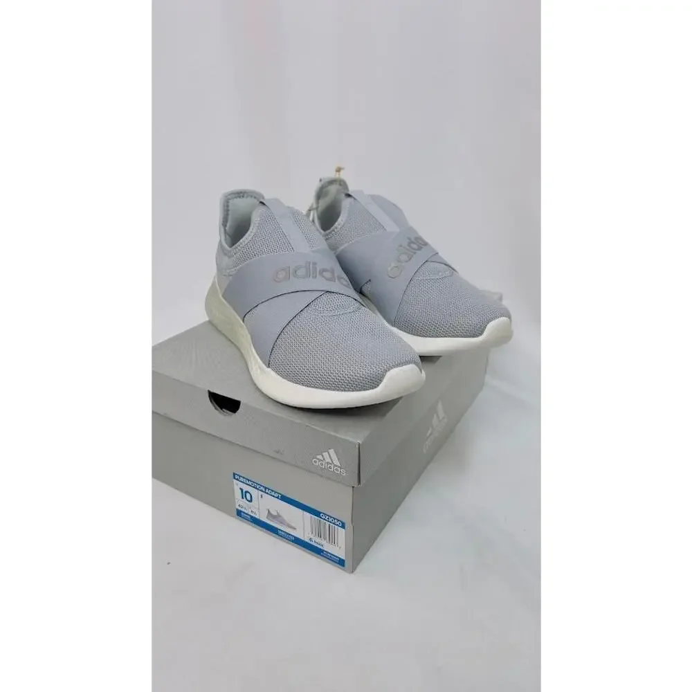 adidas‎ Women's Puremotion Adapt Running Shoe, Halo Silver Metallic, 10